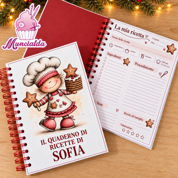Quaderno di ricette di Natale