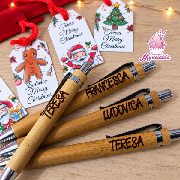 Regalo maestre penne personalizzate